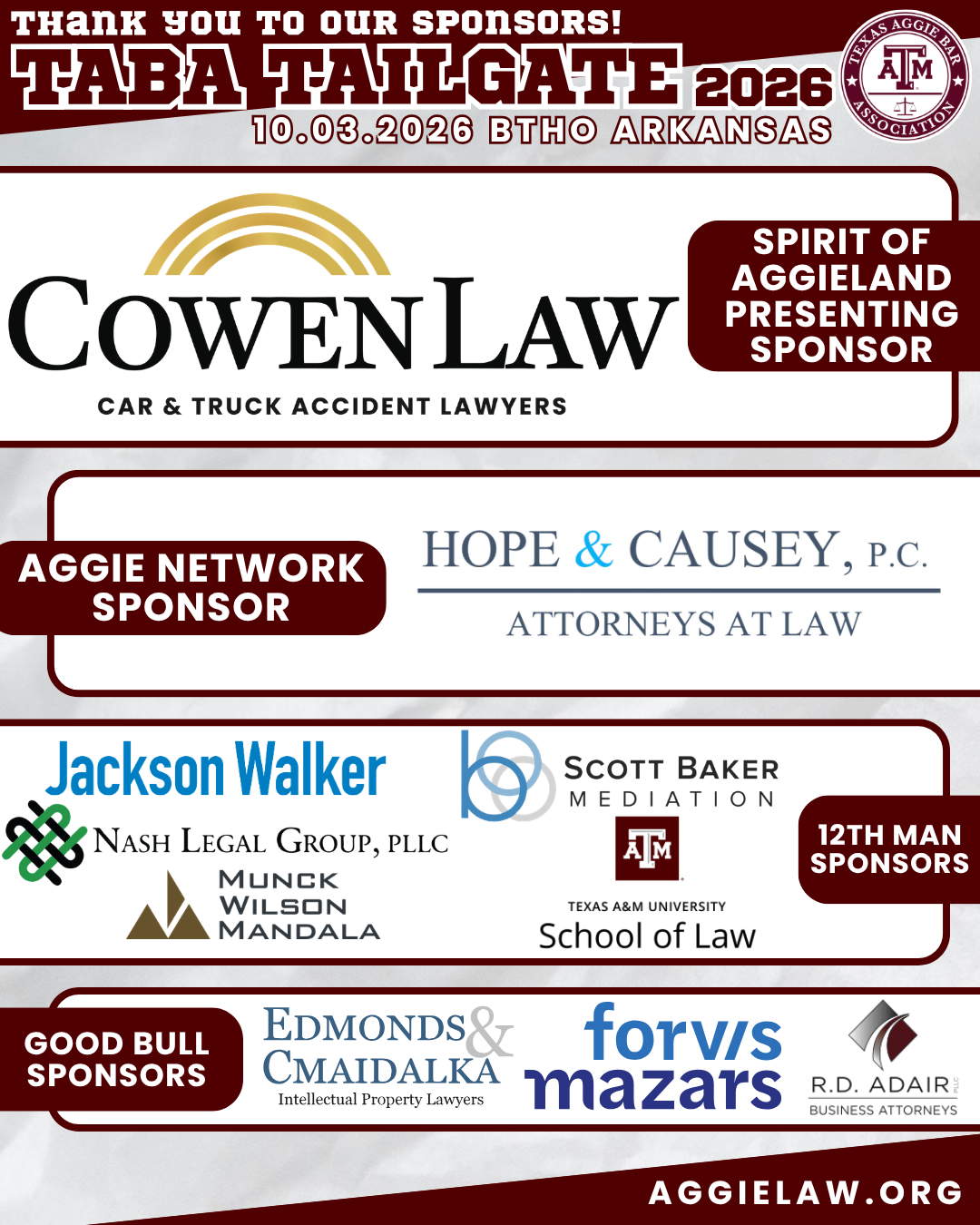 Sponsors (15)